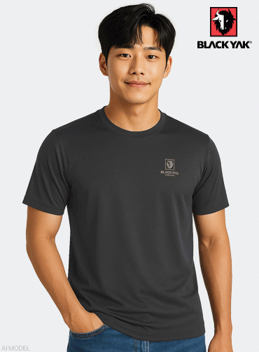 [블랙야크] S-1 라운드티셔츠 | 브랜드단체티 주문제작 탑앤탑