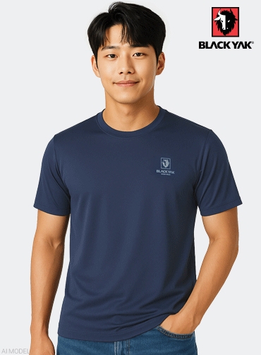 [블랙야크] S-1 라운드티셔츠 | 브랜드단체티 주문제작 탑앤탑