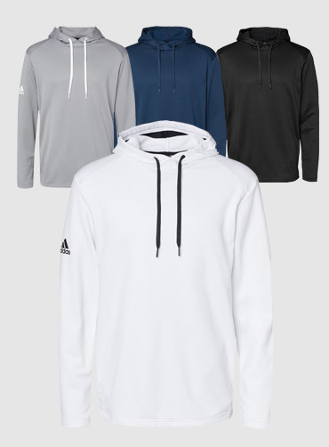 [Adidas] 아디다스 텍스쳐 믹스 미디어 후드 스웨트셔츠 A530 | 단체티 주문제작 탑앤탑