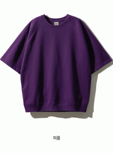 컴바인 스웨트 반팔 티셔츠 9종 FMST1411_23_06 | 단체티 주문제작 탑앤탑