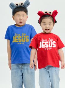 LOVE LIKE JESUS / 교회단체티N39  | 단체복 주문제작 탑앤탑
