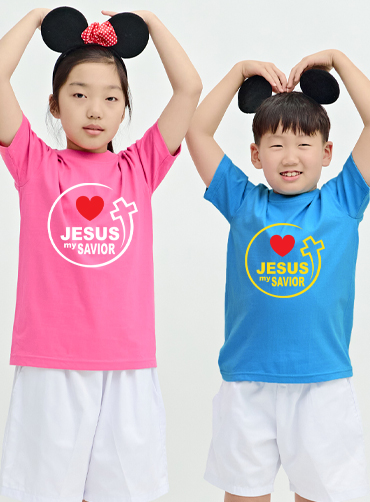 JESUS SAVIOR / 교회단체티N38 | 단체복 주문제작 탑앤탑 JESUS SAVIOR / 교회단체티N38 | 단체복 주문제작 탑앤탑