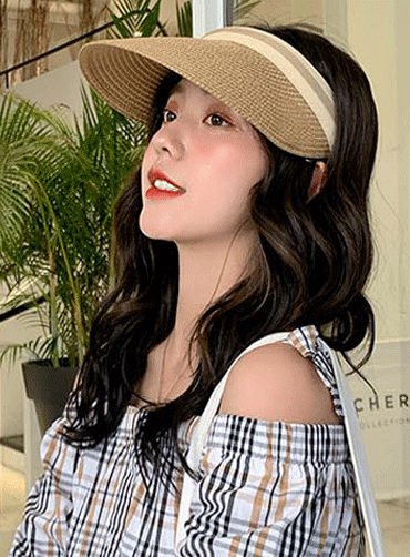 밀집 썬캡 D283 | 단체모자  주문제작 탑앤탑