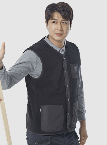 [K2] 양면조끼 21VEF101 | 브랜드단체조끼 주문제작 탑앤탑