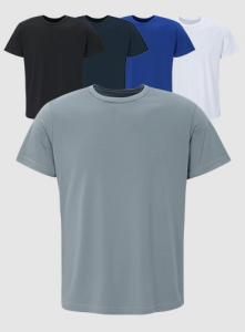 DRY COOL 인터록 라운드 반팔 JUN526 | 단체티 쿨론단체티 기능성단체복 주문제작 탑앤탑
