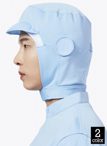 스판덱스 마스크걸이 위생모 HOP318 | 단체유니폼 단체위생모 주문제작 탑앤탑