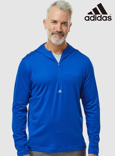 [Adidas] 아디다스 라이트웨이트 쿼터집업 A596 [USA FIT]  | 브랜드단체티 주문제작 탑앤탑