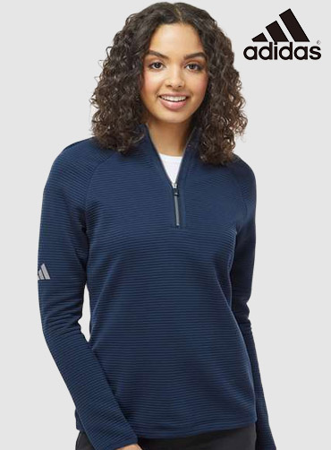 [Adidas] 아디다스 스페이서 쿼터 풀집업 A588,A589 [USA FIT]  | 단체복 주문제작 탑앤탑