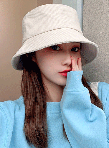 코듀로이 벙거지 STD074 | 단체썬캡 주문제작 탑앤탑