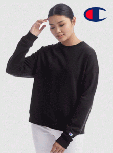 [챔피온 브랜드] 우먼 파워블렌드 스웨트셔츠 S650  | 단체복 주문제작 탑앤탑