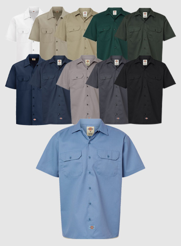 [Dickies]디키즈 반팔 워크 셔츠 2574  | 브랜드단체복 주문제작 탑앤탑