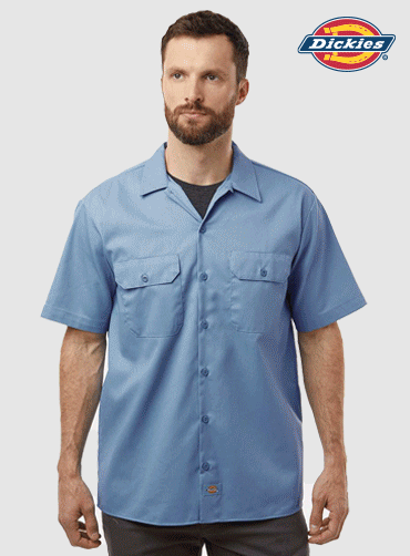 [Dickies]디키즈 반팔 워크 셔츠 2574  | 브랜드단체복 주문제작 탑앤탑