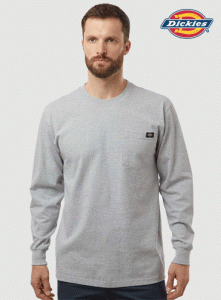 [Dickies]디키즈 트레디션 헤비급 긴팔 티셔츠 WL50 | 브랜드단체티 주문제작 탑앤탑