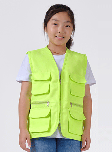 [해외]아동 멀티포켓 조끼 CHVT | 단체복 단체조끼 주문제작 탑앤탑