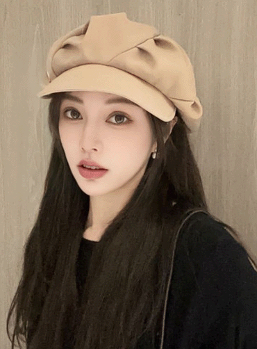 절개 스타일리쉬 베레모 STD0141 | 단체등산모자  주문제작 탑앤탑
