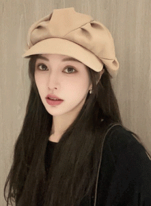 절개 스타일리쉬 베레모 STD0141 | 단체등산모자  주문제작 탑앤탑