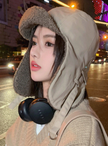 뽀글이 턱끈 귀달이 방한모자 STD0054 | 등산단체모자 주문제작 탑앤탑