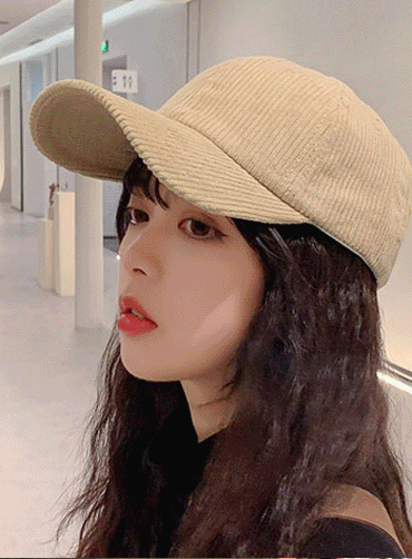 심플 코듀로이 볼캡 STD064 | 단체볼캡모자  주문제작 탑앤탑