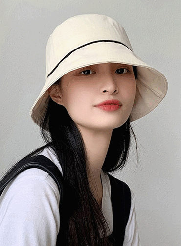 라인 벙거지 STD047 | 등산단체모자  주문제작 탑앤탑