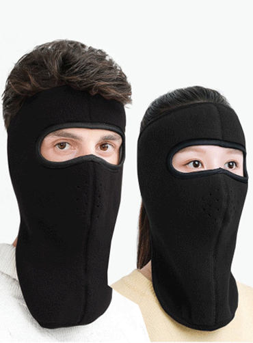 남녀공용 올 커버 블랙 겨울 마스크 STD208 | 브랜드단체모자 주문제작 탑앤탑