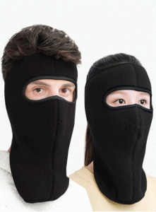 남녀공용 올 커버 블랙 겨울 마스크 STD208 | 브랜드단체모자 주문제작 탑앤탑
