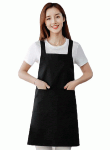 H형 민자 앞치마 DOM2372 | 단체유니폼 단체앞치마 주문제작 탑앤탑