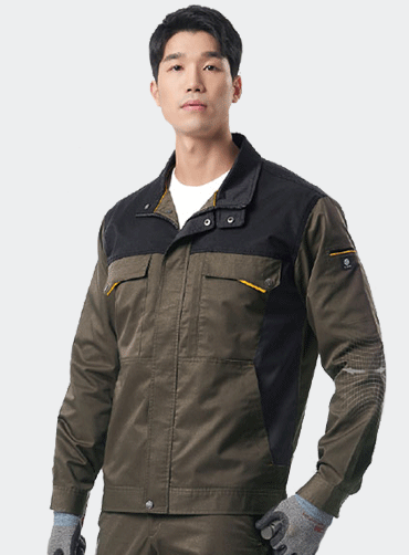 [티뷰크] TR스판 작업복 TS1201JP | 브랜드단체작업복 주문제작 탑앤탑