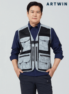 [아트윈] 작업복조끼 25V515 | 브랜드단체조끼 근무복조끼 주문제작 탑앤탑