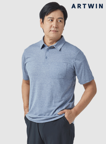 [아트윈] 자카드 통풍 카라티 25​T211  | 단체복 주문제작 탑앤탑