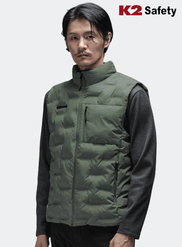 [K2] 워크웨어 하이브리드 발열조끼2 | 브랜드단체조끼 주문제작 탑앤탑