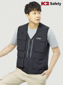 [K2] 워크웨어 VE2603 VE2604 | 브랜드단체조끼 근무복조끼 주문제작 탑앤탑