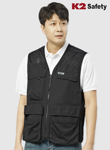 [K2 Safety] 워크웨어 VE2601 VE2602 | 브랜드단체조끼 근무복조끼 주문제작 탑앤탑