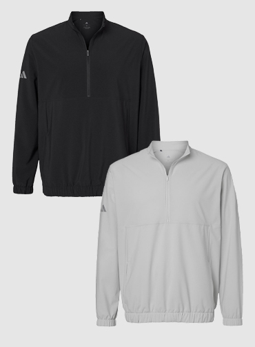 [Adidas] 아디다스 우븐 하프 지퍼 풀오버 A705 | 브랜드단체자켓 단체점퍼 주문제작 탑앤탑