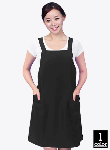 AE48 치마X형얇음 앞치마 | 단체유니폼 단체앞치마 주문제작 탑앤탑