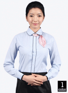 DR12 도로줄블라우스홀서빙복