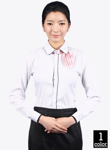 DR10 도로줄블라우스홀서빙복