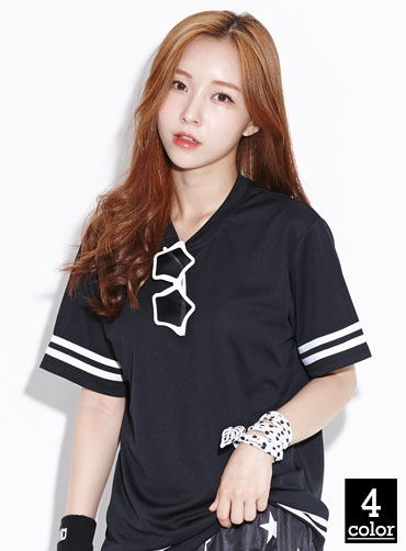 쿨론 럭비티 라운드 반팔티 NAR3133