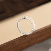 s925silver 진주 반지   s2729