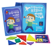 클래식 우드 자석칠교놀이 스토리 탱그램 교구세트