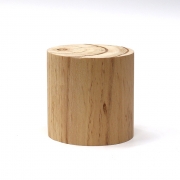 10cm 원형통 나무 원기둥 원목 봉 목재 받침대 차 다도구