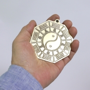 8cm 특대형 황동 태극 팔괘 펜던트  s370