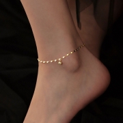 울리카 체인 한줄 발찌 여성용 발 액세서리  s702/887