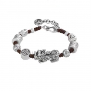 999순은도금 비휴 팔찌 육자진언 재물운 상승 s857