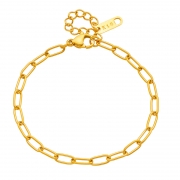 18k도금 마더 오브 클립 체인 팔찌 s861