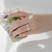 행운 재물운을 부르는 s925순은  부자들이 끼는 반지 s878