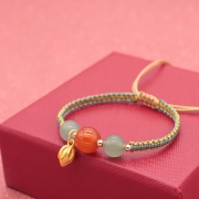 이 홍주 팔찌 는 부귀 번영 성공운을 부릅니다  s885