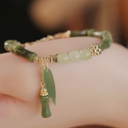 건강을 챙기세요 대나무 옥 팔찌 s888