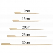 100개 30cm  손잡이 대나무 꼬지 요리 바베큐 식품용 장식꼬치