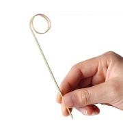 100개  9cm 식품용 과일 요리 장식꼬치 대나무 꼬지