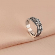 여성 실버 반지 부자가 되려면 끼워보세요 재복 터집니다   y895